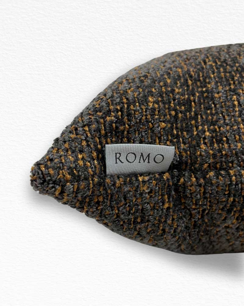 Romo, Black Edition, Benetti - Textured Velvet Includes Feather Inner