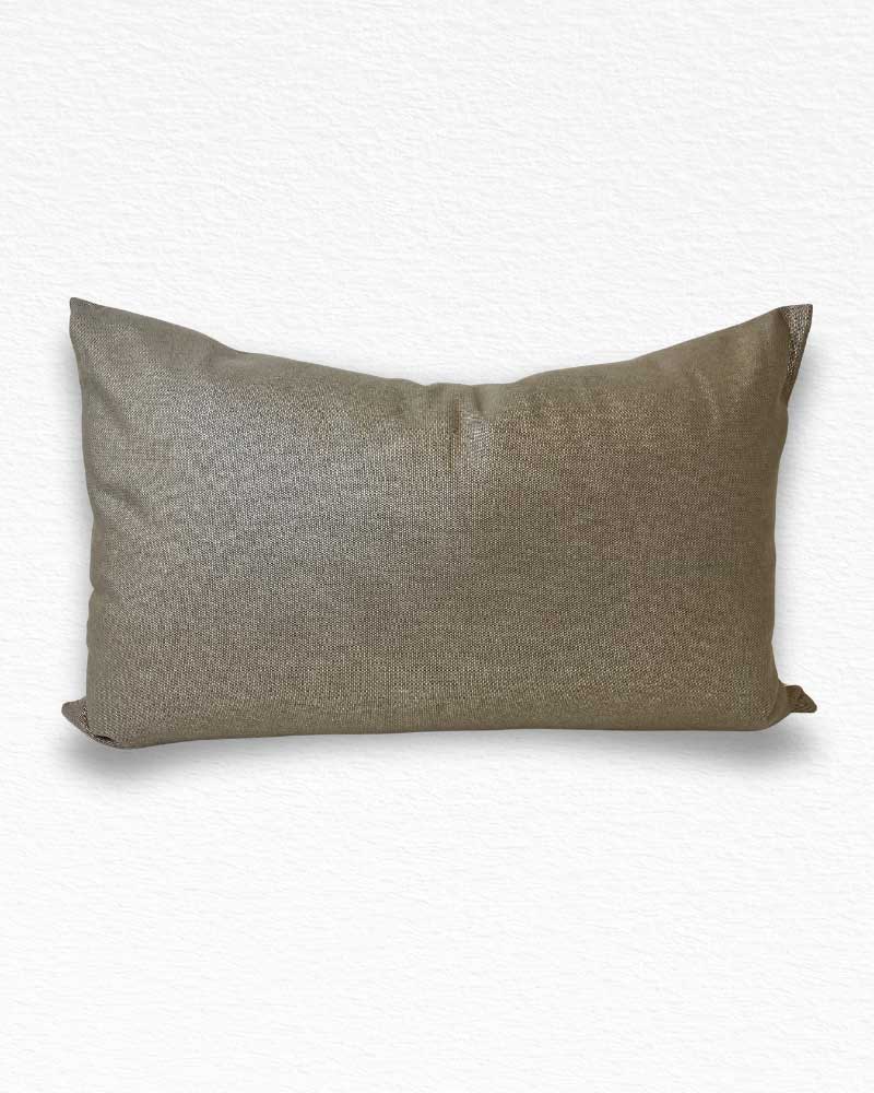 Romo, White Circular Cushion