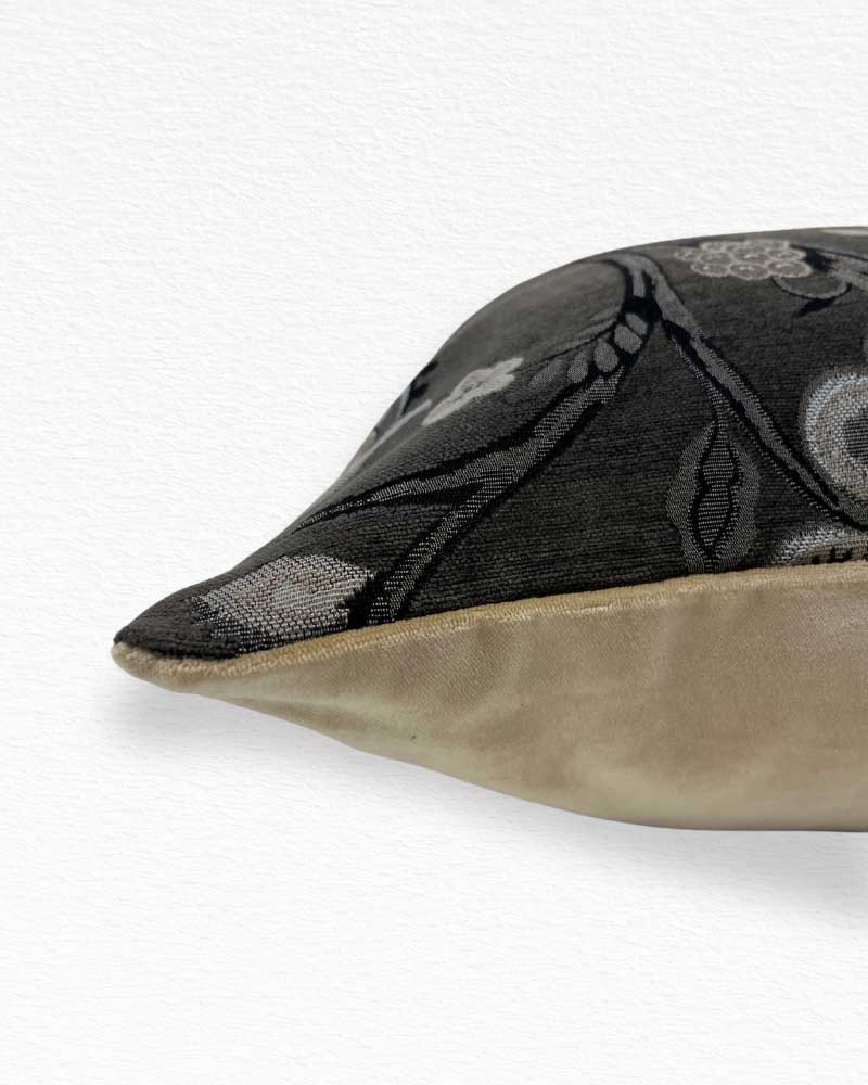 Classic Floral on Charcoal