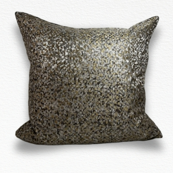Black Edition Arrazzo Old Gold 55cm decorative cushion cover