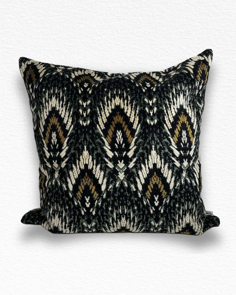 Temperley London Lolana Velvet 60cm decorative cushion cover with feather inner
