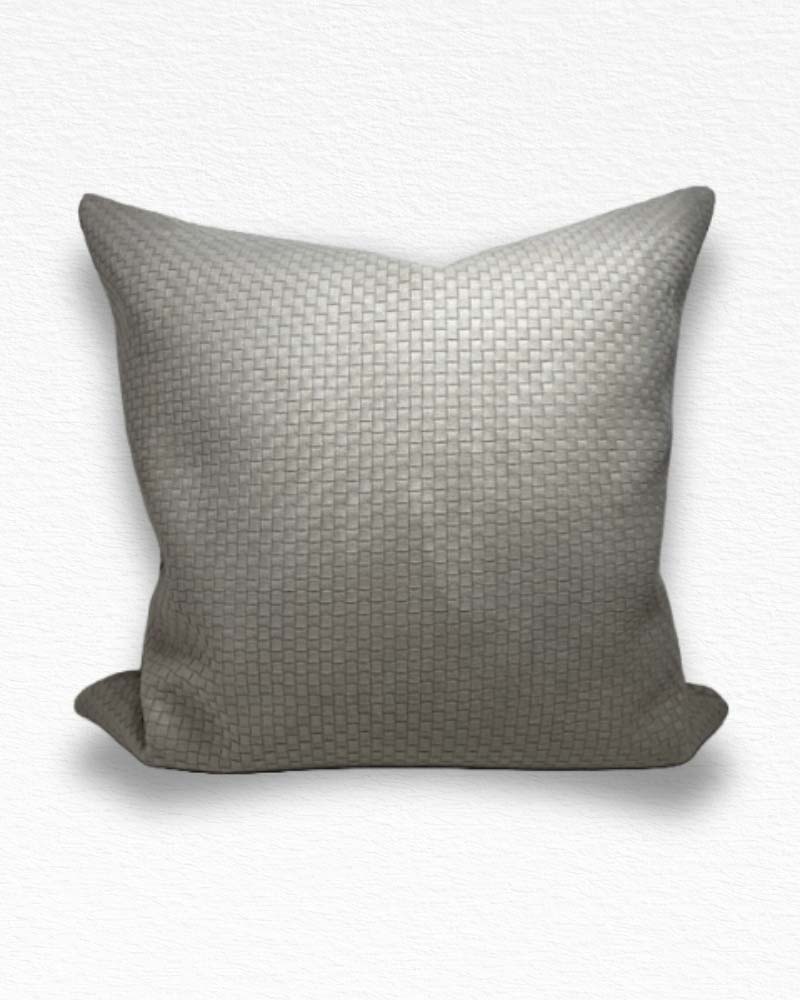 Zinc Latigo Weave Natural 60cm decorative cushion cover